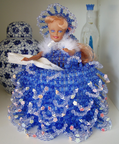 barbie doll toilet paper cover